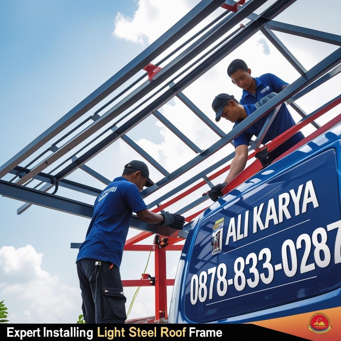 Jasa Pasang Baja Ringan 0878 8733 0287